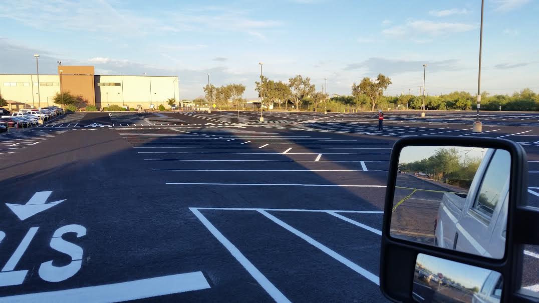 Parking Lot Striping in Mesa AZ