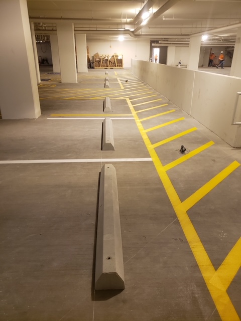 Concrete parking stops Phoenix AZ