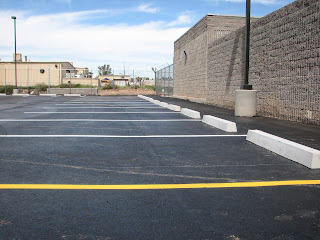 concrete Parking stops in Queen Creek AZ